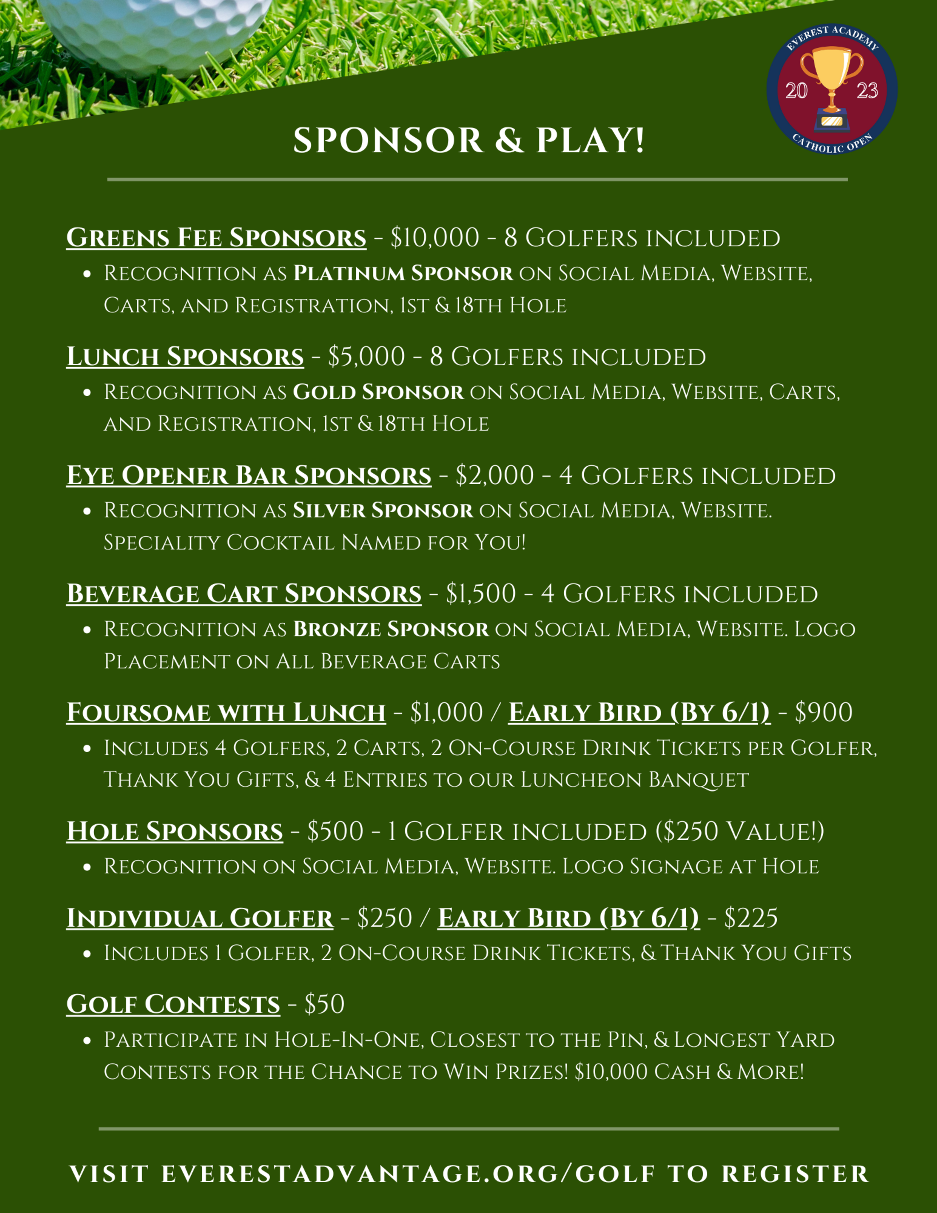 23 Golf Outing Flyer 2